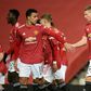 Manchester United midfielder Scott McTominay (right) celebrates after scoring against Watford in the FA Cup