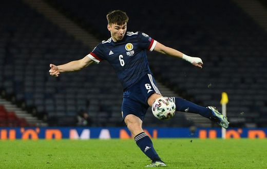 Arsenal's Kieran Tierney is among the star names in the Scotland squad for Euro 2020