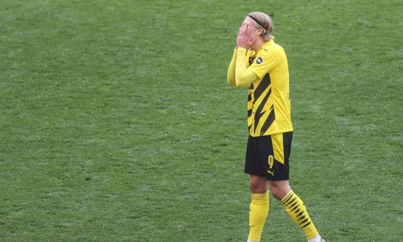 Erling Braut Haaland and Borussia Dortmund could miss out on Champions League football next season after Saturday's defeat to Eintracht Frankfurt