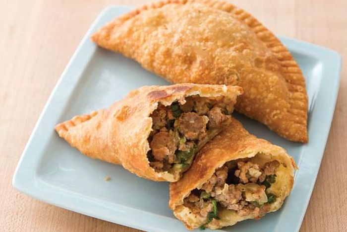 Ghanaian savoury homemade fried pies (Seafood stuffed)