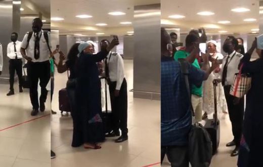 Passengers applaud Ghanaian female pilot for landing safely with them amid storm