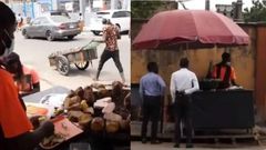 Roasted potato seller wants his children to continue the business when he dies