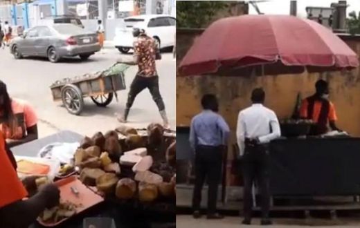 Roasted potato seller wants his children to continue the business when he dies