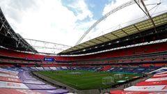Wembley stadium is due to play host to the Euro 2020 semi-finals and final