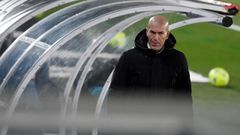 Zinedine Zidane is under pressure again as Real Madrid coach.