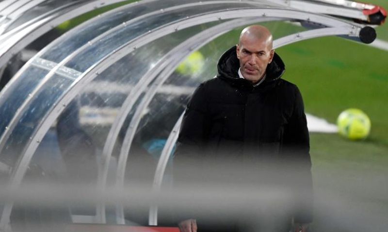 Zinedine Zidane is under pressure again as Real Madrid coach.