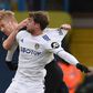 Perfect 10: Patrick Bamford's (right) 10th goal of the season saw Leeds beat Burnley 1-0