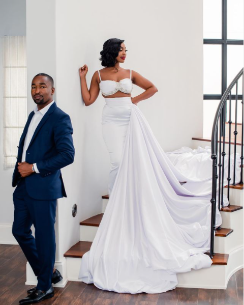 Bride and groom
