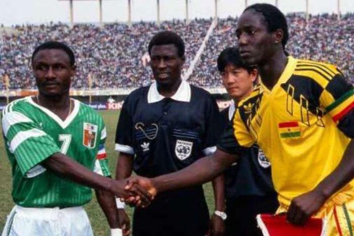 Tony Baffoe is Senegal 1992