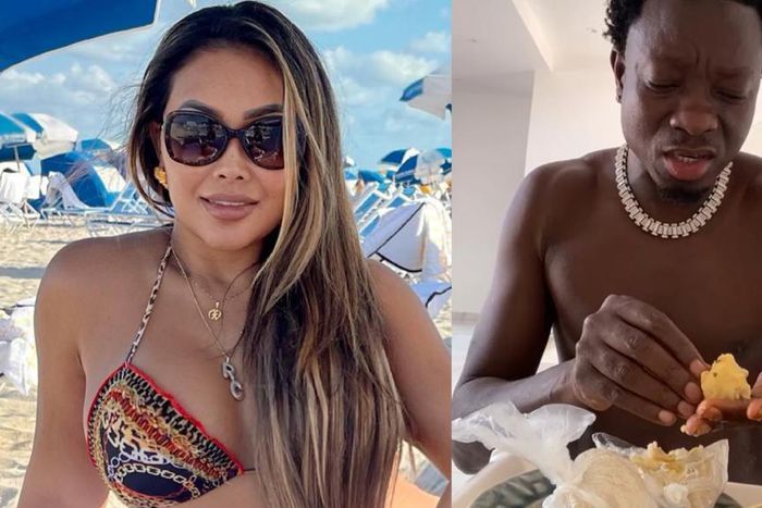 Miss Rada and Michael Blackson