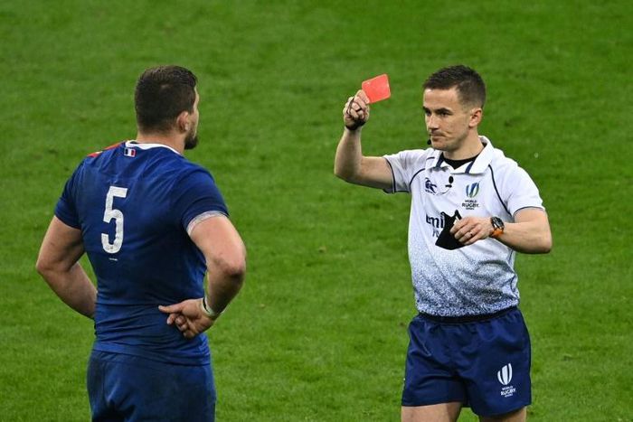 Paul Willemse saw red against Wales