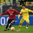 Mason Greenwood (L) started Manchester United's Europa League final loss to Villarreal last week
