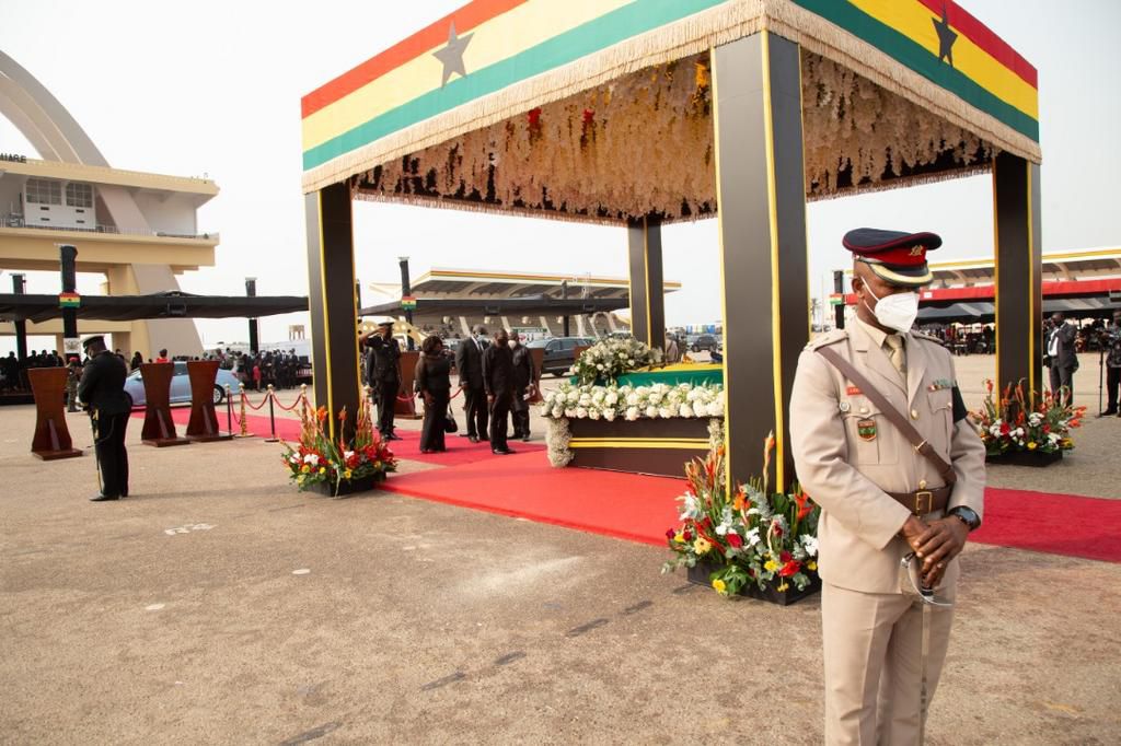 Jerry John Rawlings' funeral