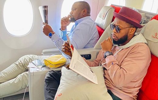 John Dumelo and Kalybos