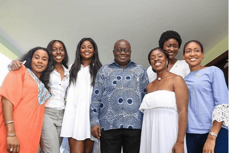 Akufo-Addo and family