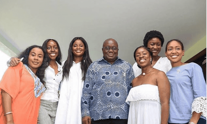 Akufo-Addo and family