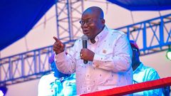 Akufo-Addo: Mahama’s campaign has fallen in water
