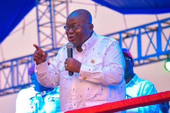 Akufo-Addo: Mahama’s campaign has fallen in water