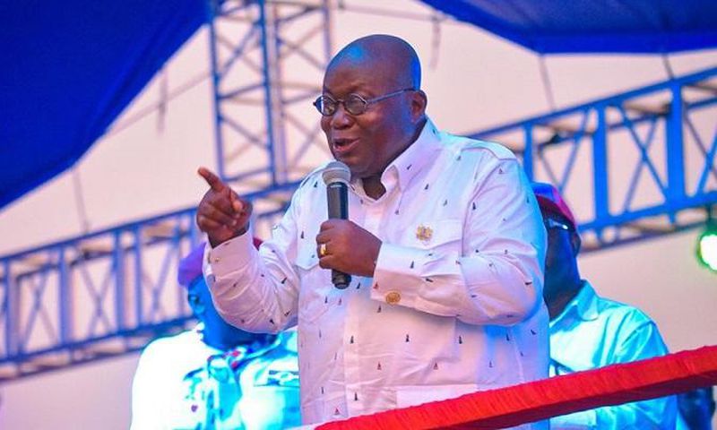 Akufo-Addo: Mahama’s campaign has fallen in water