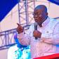 Akufo-Addo: Mahama’s campaign has fallen in water