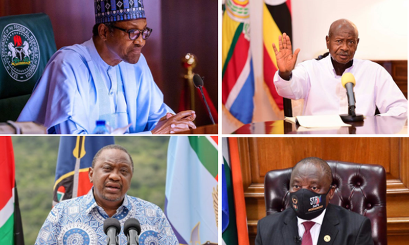 Here are some highlights and key quotes from 5 African leaders at the doorstep of a new year.