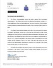 Police statement on recruitment