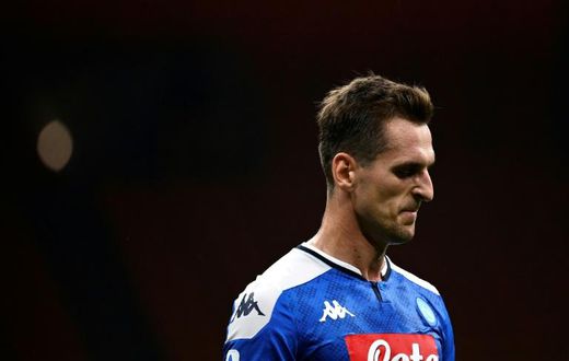 Milik scored 48 goals for Napoli