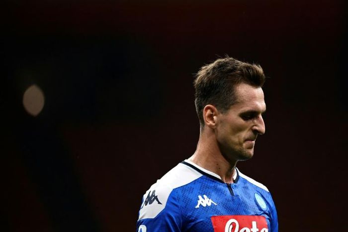 Milik scored 48 goals for Napoli