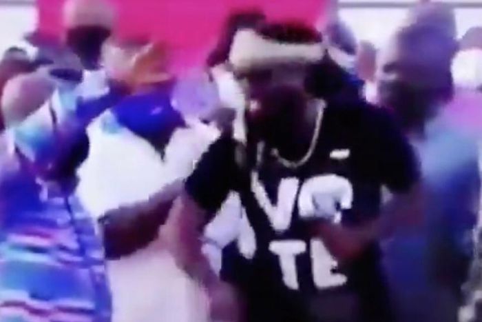 Samini and Nana Addo