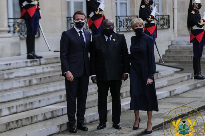 Akufo-Addo in France for a Summit on Financing African Economies