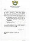 Communique from Foreign Affairs Ministry