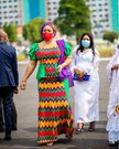 Kente moments at the President's inauguration
