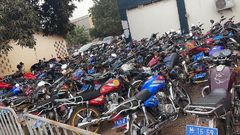 Motorbikes impounded