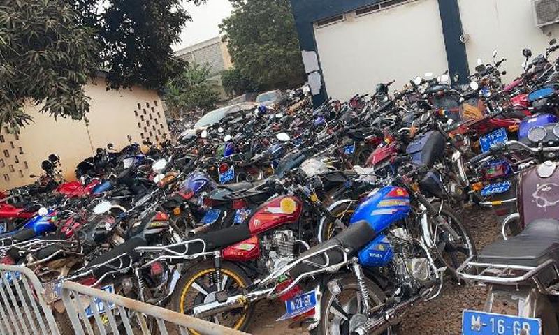 Motorbikes impounded