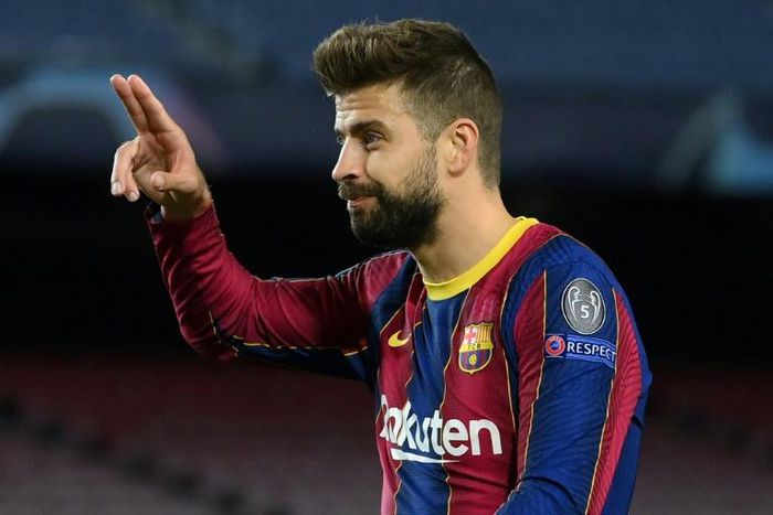 Gerard Pique has won the Champions League three times with Barcelona and once with Manchester United