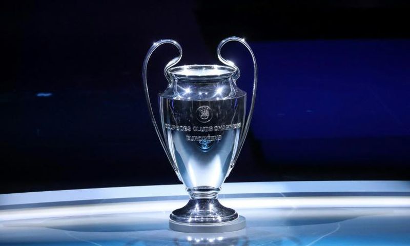 The Champions League trophy