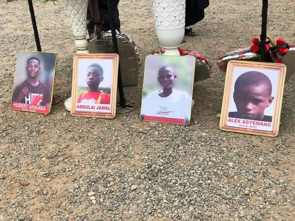 Juvenile players who died at Offinso