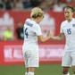 Casey Stoney (right) captained the England women's team