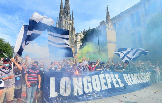 Bordeaux fans protested and called for the club's president Frederic Longuepee to resign last week