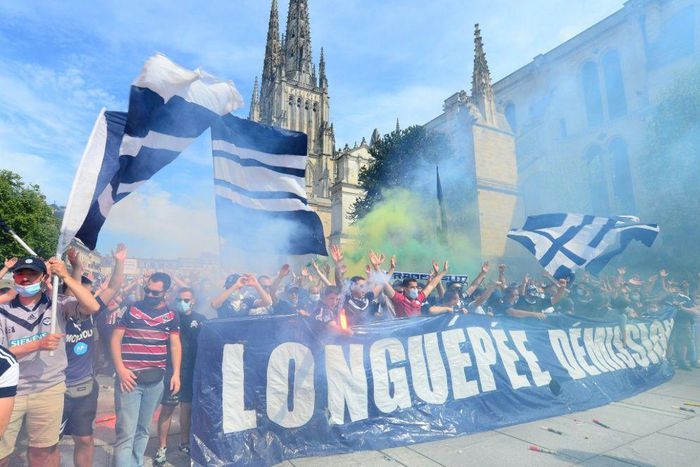 Bordeaux fans protested and called for the club's president Frederic Longuepee to resign last week