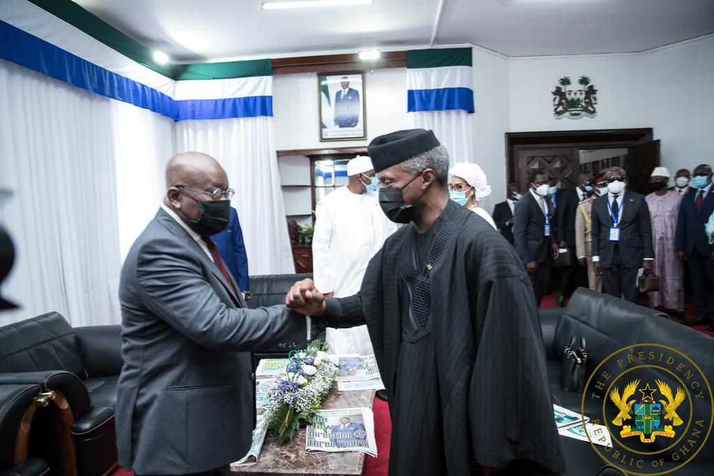Akufo-Addo conferred with highest national award in Sierra Leone