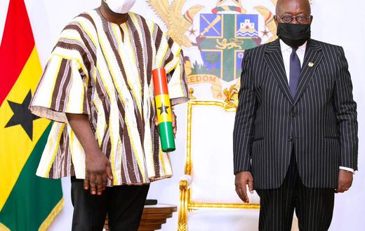 Nana Akufo-Addo swears in 28 ministers