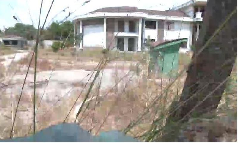 The uncompleted Veep building