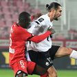 Yusuf Yazici (C) helped keep Lille top of Ligue 1 midweek