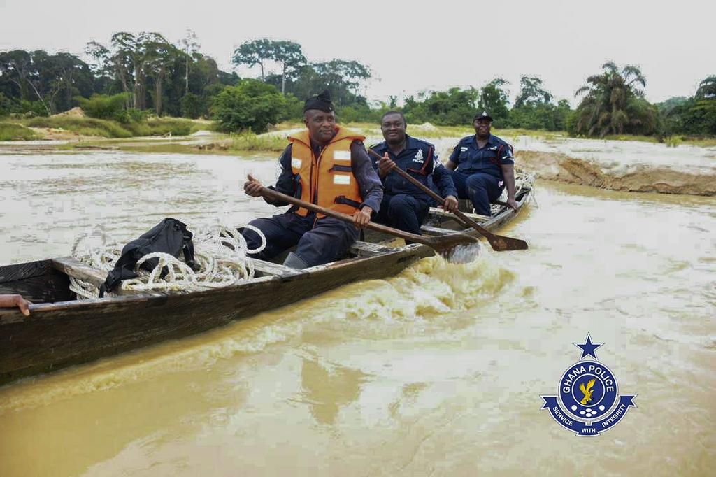 Police Operations Vanguard destroys 59 Changfang motors used for galamsey