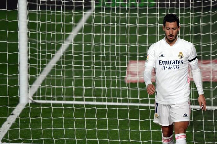 Eden Hazard's time at Real Madrid has been blighted by injury and illness