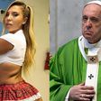 Pope Francis' official Instagram account likes racy photo of bikini-wearing model