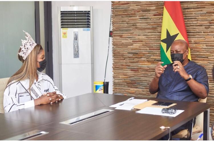 Chelsea and former President Mahama