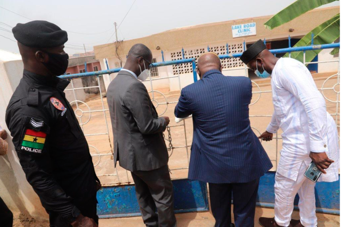 Kumasi: Authorities shut down illegal abortion clinic, 8 other facilities