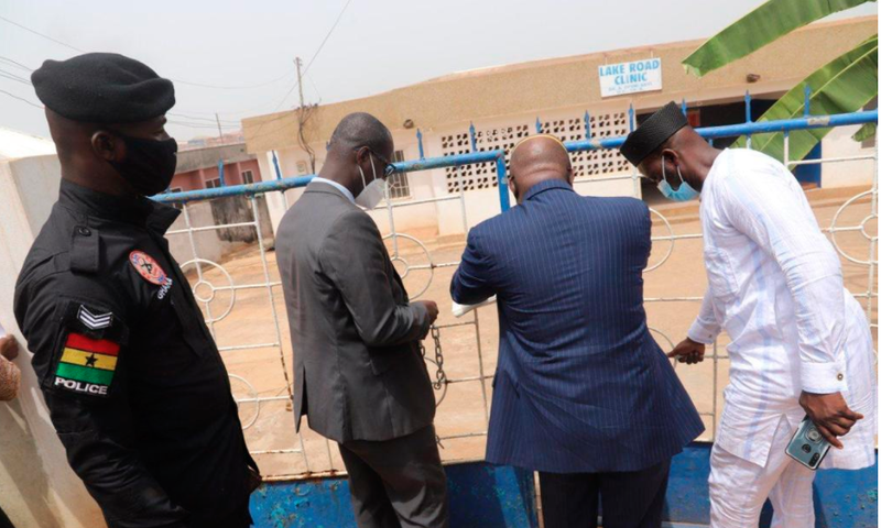 Kumasi: Authorities shut down illegal abortion clinic, 8 other facilities